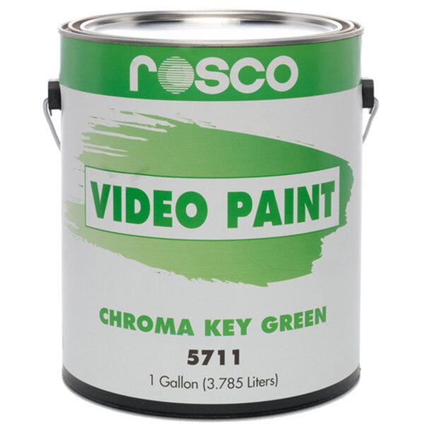 Rosco Chroma Key Paint 5711 Green 5 Gallon (Rosco 150057110640)